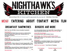 Tablet Screenshot of nighthawkskitchen.com